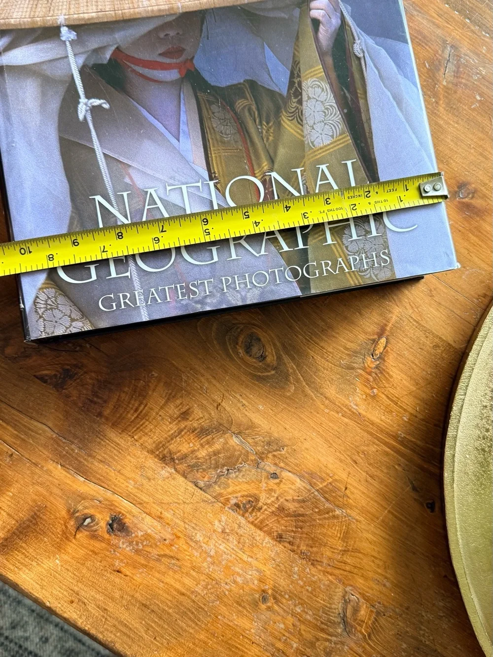 National Geographic Hardcover Coffee Table Book - Blue, Tan, White